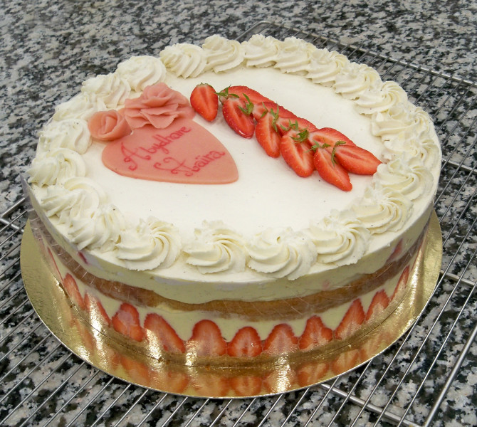 La recette Gâteau d'anniversaire de mariage